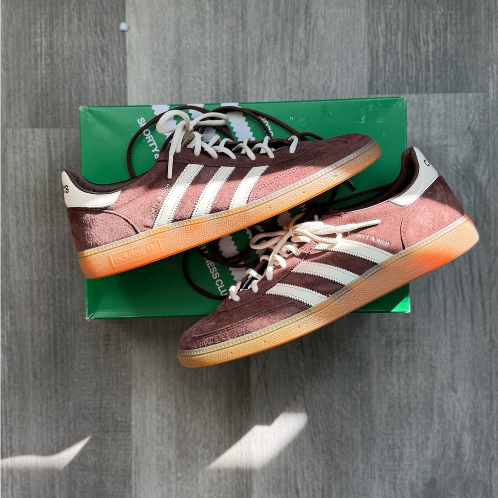 Adidas x Sporty Rich Handball Spezial Sneakers